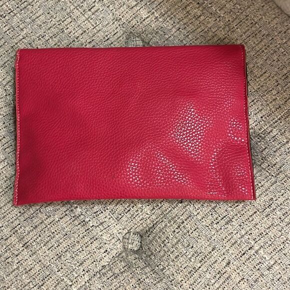 Monogram  Hot Pink Clutch  LCA - Picture 6 of 6